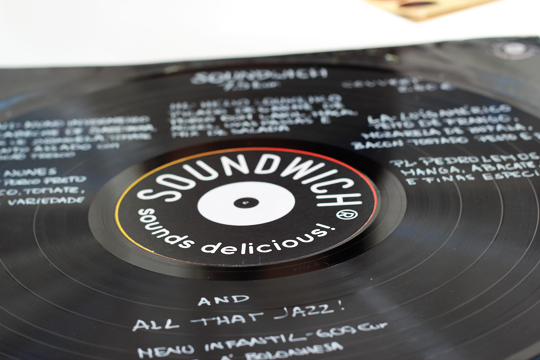 Soundwich - menu